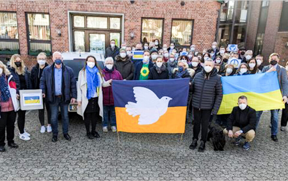 Gemeinde Hude: Solidarität mit der Ukraine